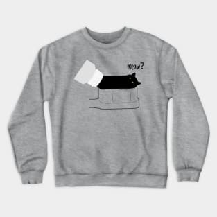 Black Cat Toothpaste Crewneck Sweatshirt